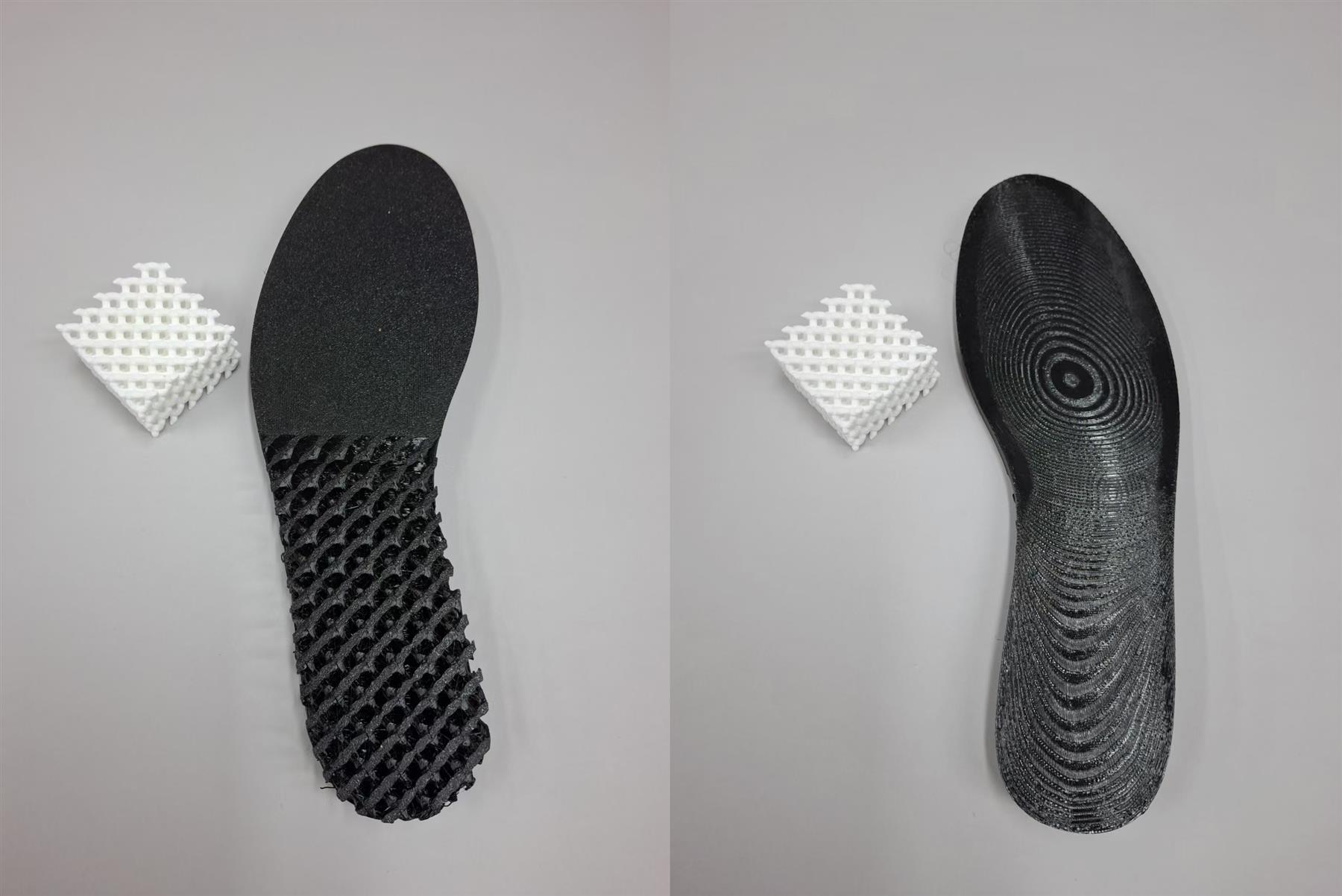 Preferred insole version selected for its more comfortable elastic response
