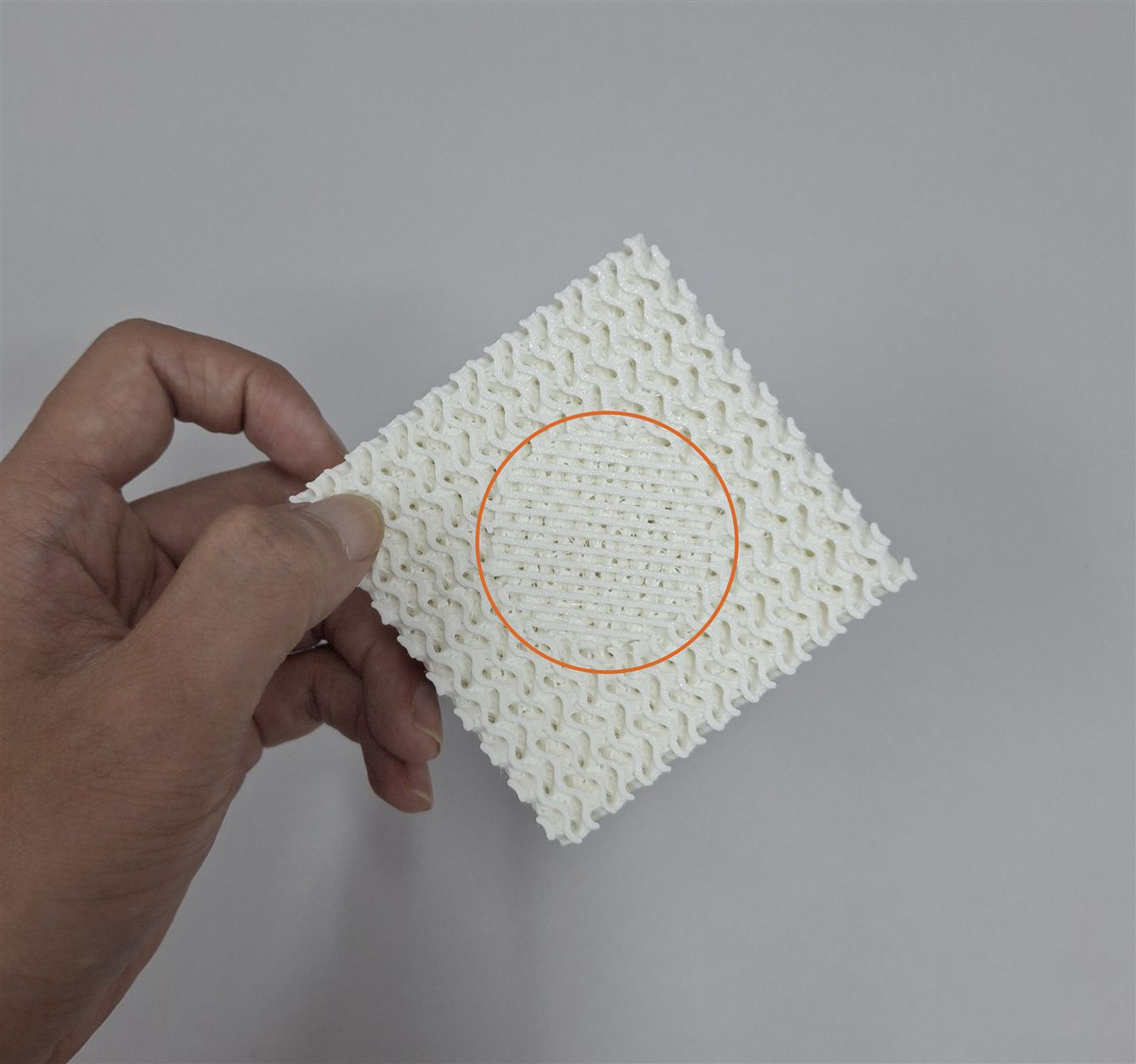 Single lattice density variation sample